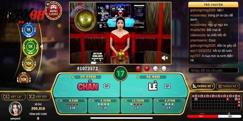 Xóc đĩa Livestream MAX88 với hàng loạt các ưu điểm vượt trội không thể bỏ qua